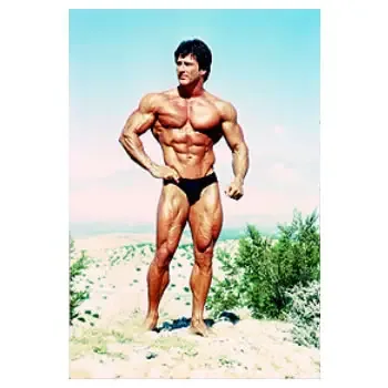 15. Frank Zane 8.5" x 11" Autographed Photo (1979 Desert)