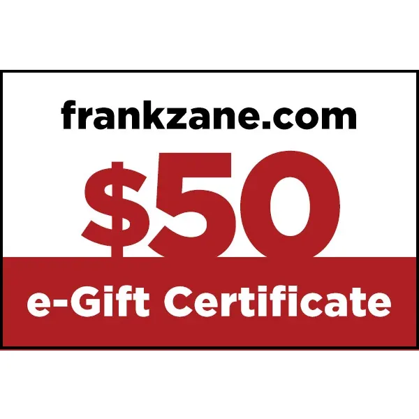 $50 Frank Zane e-Gift Certificate